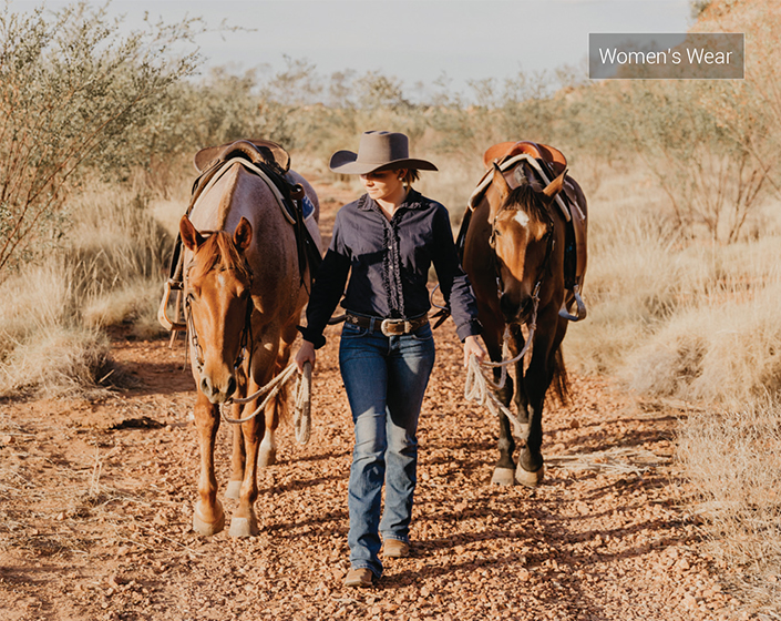 Ariat, Akubra, Cinch, Wrangler, R M Williams